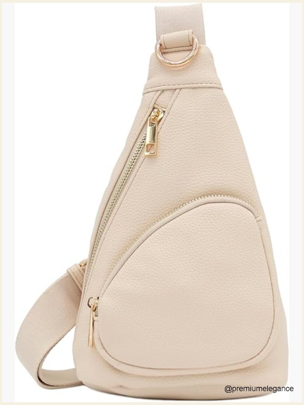 Compact Crossbody Sling Bag Faux Leather Coin Purse